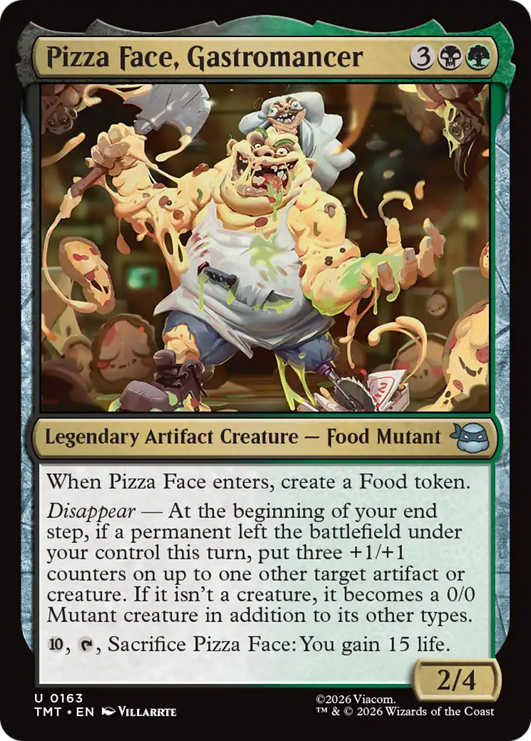 Pizza Face, Gastromancer - Magic: The Gathering - MoxLand