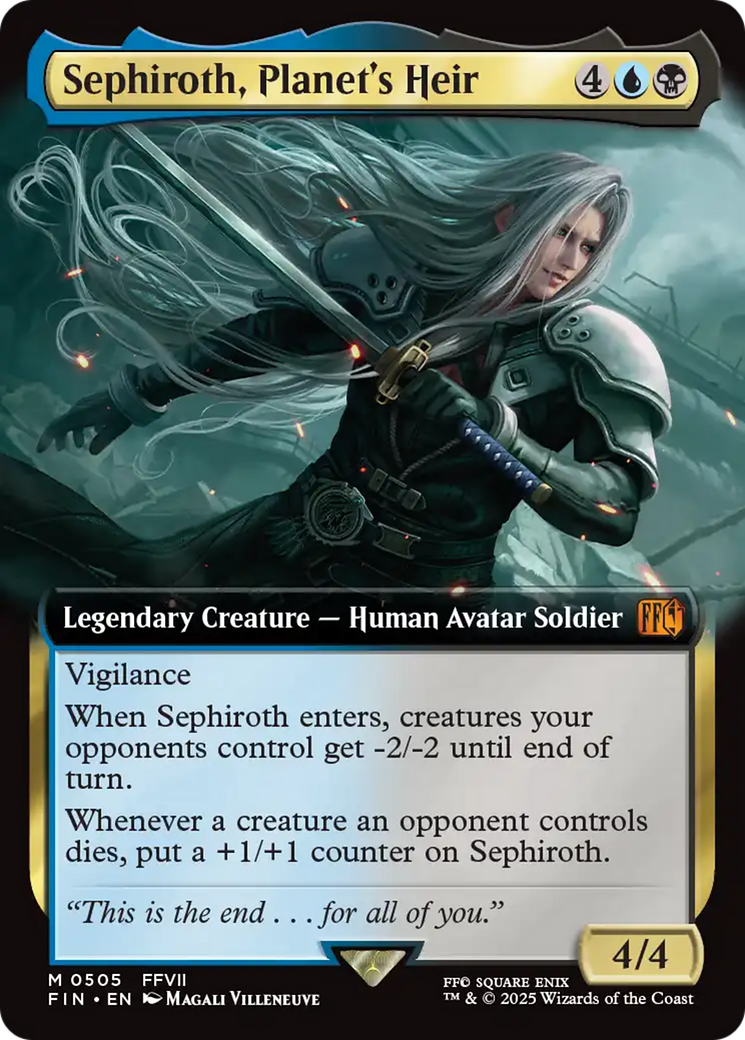 Sephiroth, Planet's Heir - Magic: The Gathering - MoxLand