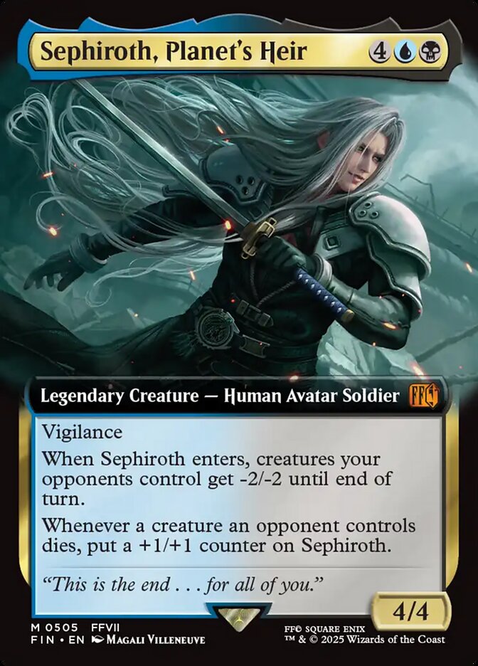 Sephiroth, Planet's Heir - Magic: The Gathering - MoxLand