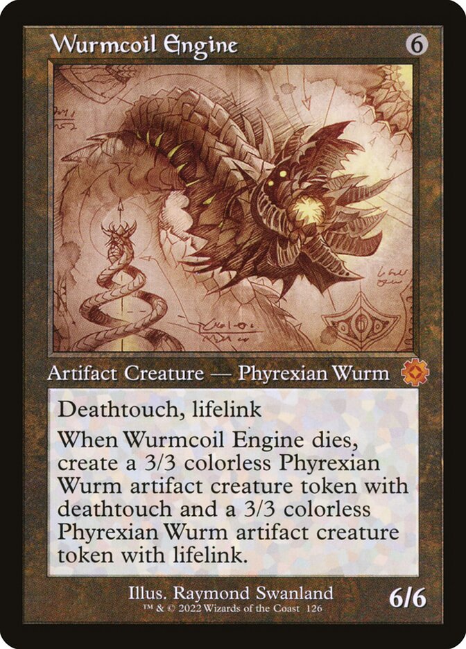 Máquina a Vorme Espiralado / Wurmcoil Engine - Magic: The Gathering - MoxLand