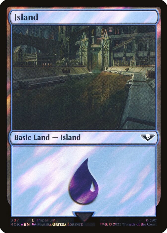 Ilha / Island - Magic: The Gathering - MoxLand
