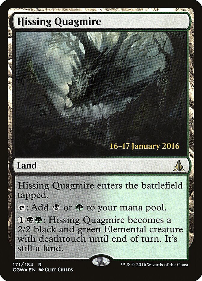 Pântano Sibilante / Hissing Quagmire - Magic: The Gathering - MoxLand