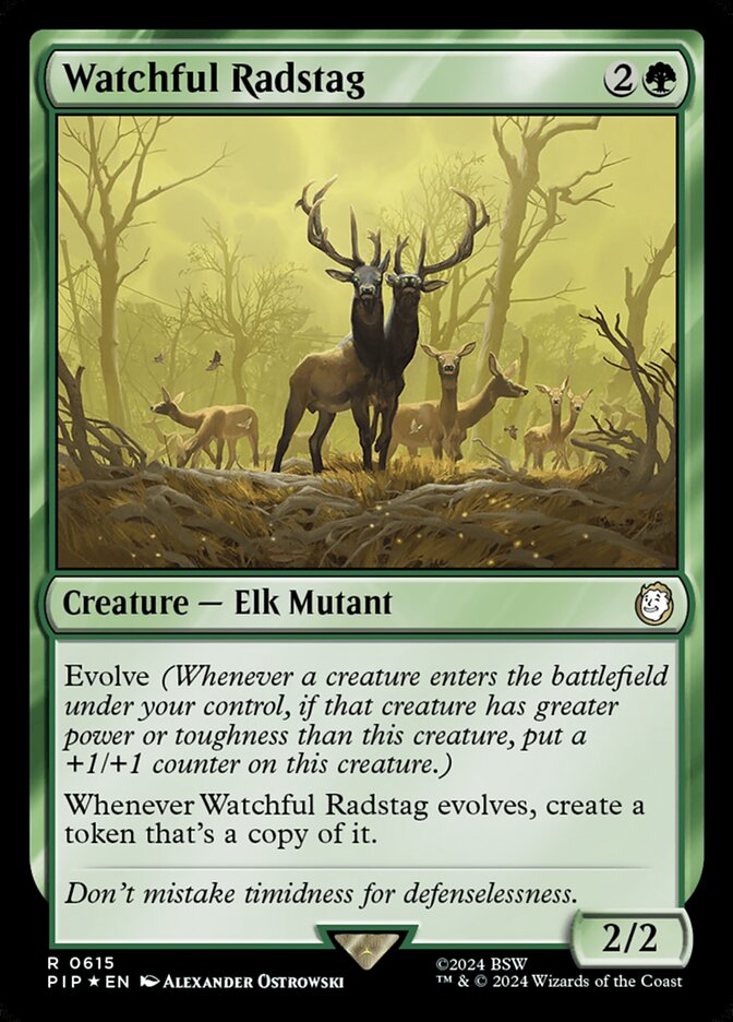 Watchful Radstag - Magic: The Gathering - MoxLand