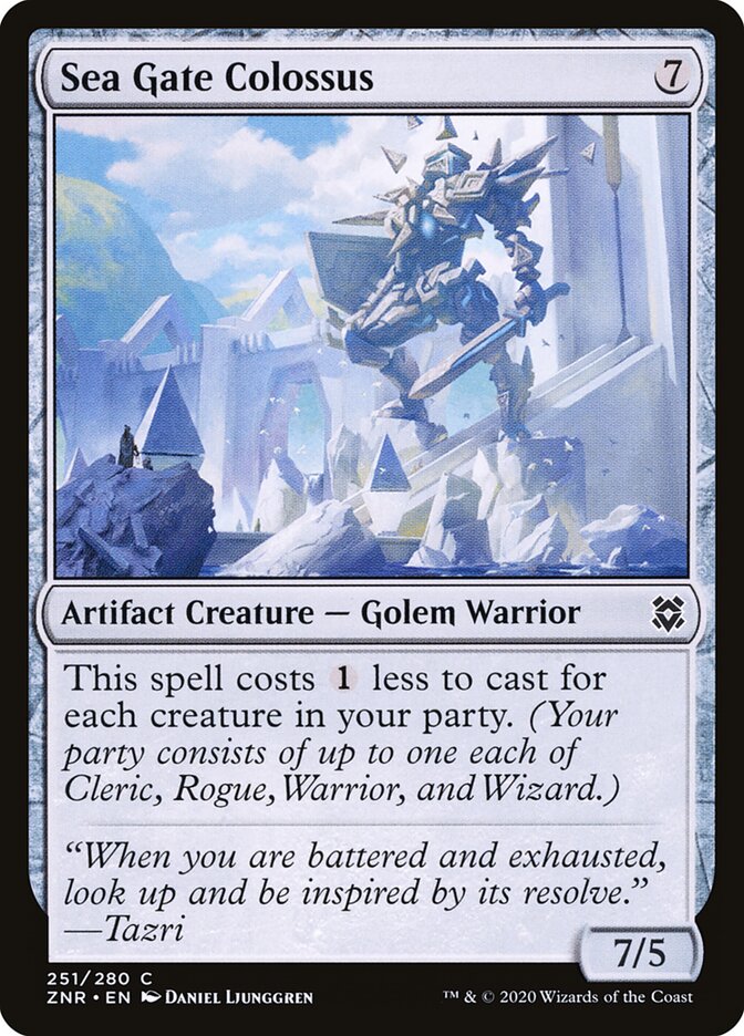 Colosso de Portão Marinho / Sea Gate Colossus - Magic: The Gathering - MoxLand