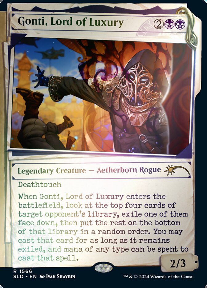Gonti, Senhor da Opulência / Gonti, Lord of Luxury - Magic: The Gathering - MoxLand