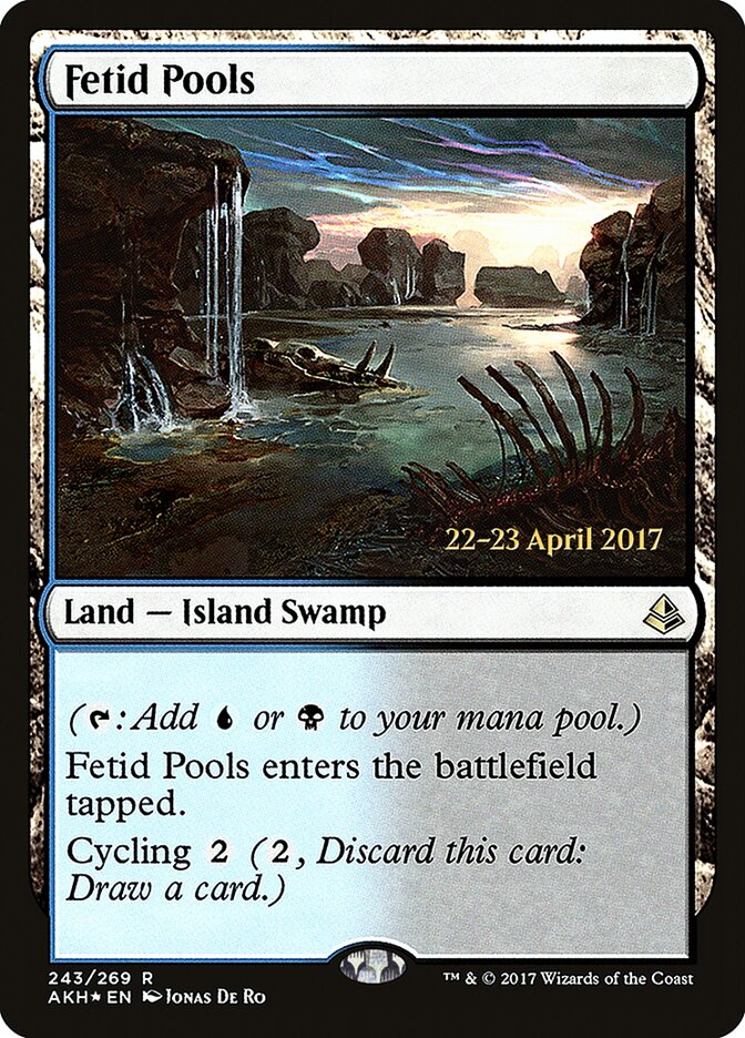 Lagoas Fétidas / Fetid Pools - Magic: The Gathering - MoxLand