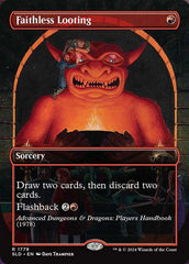Pilhagem Infiel / Faithless Looting - Magic: The Gathering - MoxLand