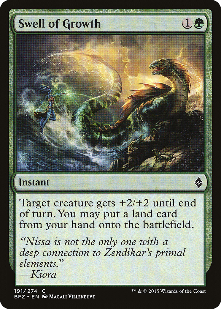Onda de Crescimento / Swell of Growth - Magic: The Gathering - MoxLand