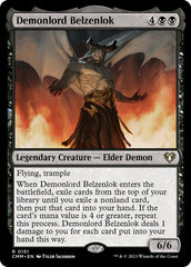 Senhor Demônio Belzenlok / Demonlord Belzenlok - Magic: The Gathering - MoxLand
