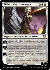 Nahiri, a Litomante / Nahiri, the Lithomancer - Magic: The Gathering - MoxLand