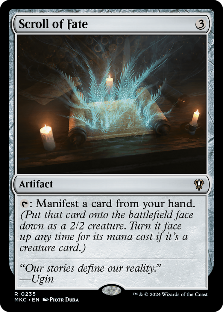 Pergaminho do Destino / Scroll of Fate - Magic: The Gathering - MoxLand