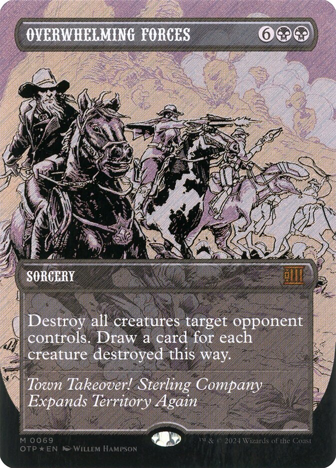 Forças Esmagadoras / Overwhelming Forces - Magic: The Gathering - MoxLand