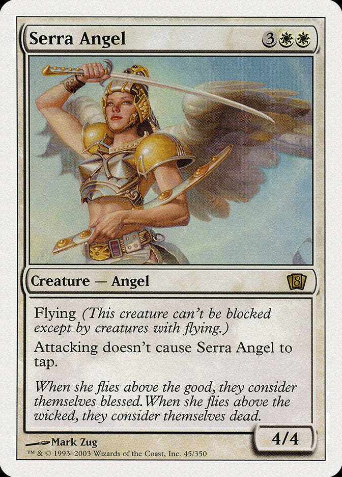 Anjo Serra / Serra Angel - Magic: The Gathering - MoxLand