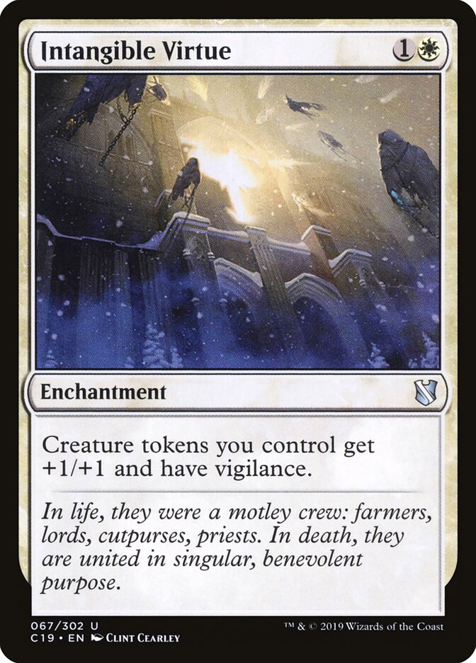Virtude Intangível / Intangible Virtue - Magic: The Gathering - MoxLand
