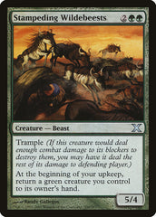 Estouro de Gnus / Stampeding Wildebeests - Magic: The Gathering - MoxLand