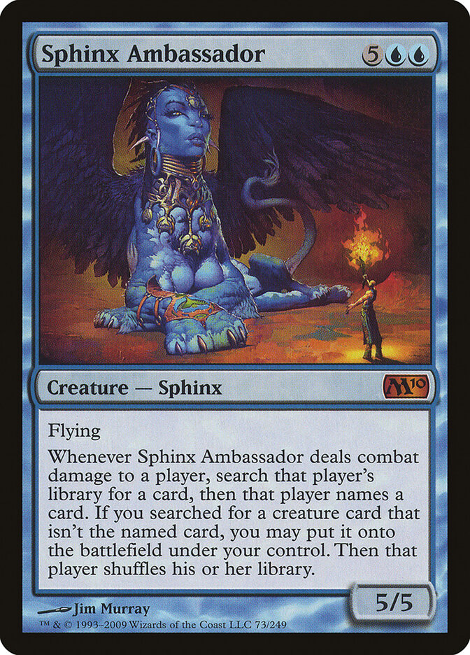 Esfinge Embaixadora / Sphinx Ambassador - Magic: The Gathering - MoxLand