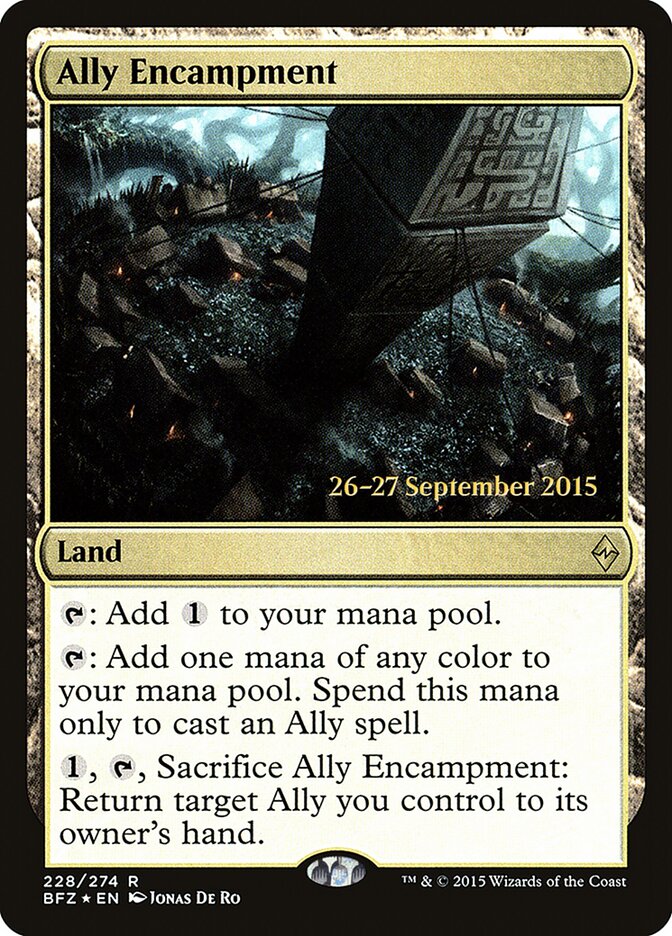 Acampamento Aliado / Ally Encampment - Magic: The Gathering - MoxLand