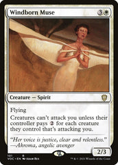 Musa Nascida do Vento / Windborn Muse - Magic: The Gathering - MoxLand