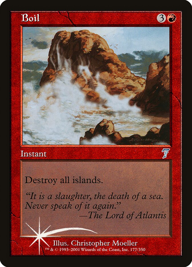 Ferver / Boil - Magic: The Gathering - MoxLand