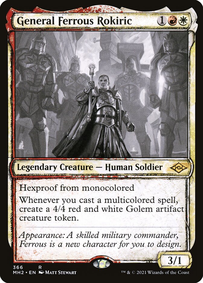General Ferrous Rokiric / General Ferrous Rokiric - Magic: The Gathering - MoxLand