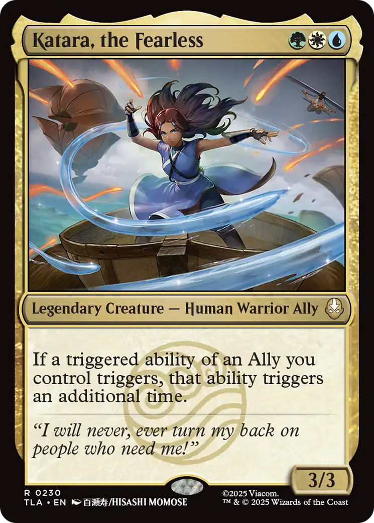 Katara, a Destemida / Katara, the Fearless - Magic: The Gathering - MoxLand