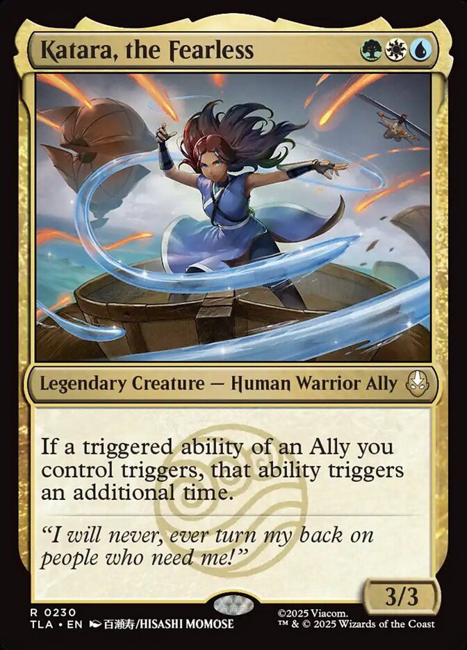 Katara, a Destemida / Katara, the Fearless - Magic: The Gathering - MoxLand