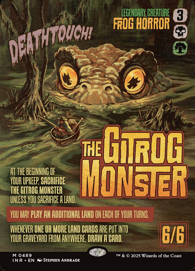 Monstro Gitrog / The Gitrog Monster - Magic: The Gathering - MoxLand