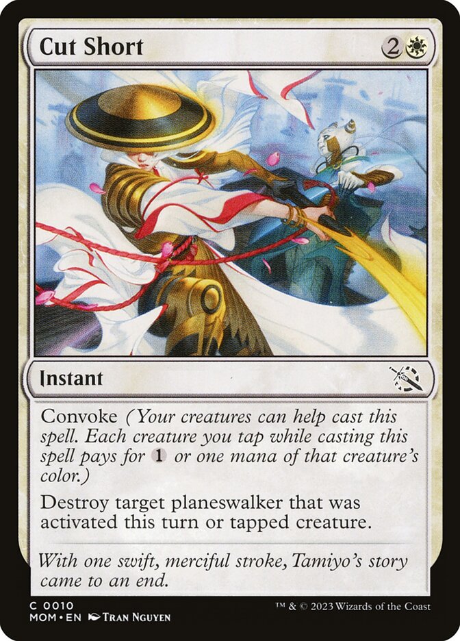 Encurtar / Cut Short - Magic: The Gathering - MoxLand