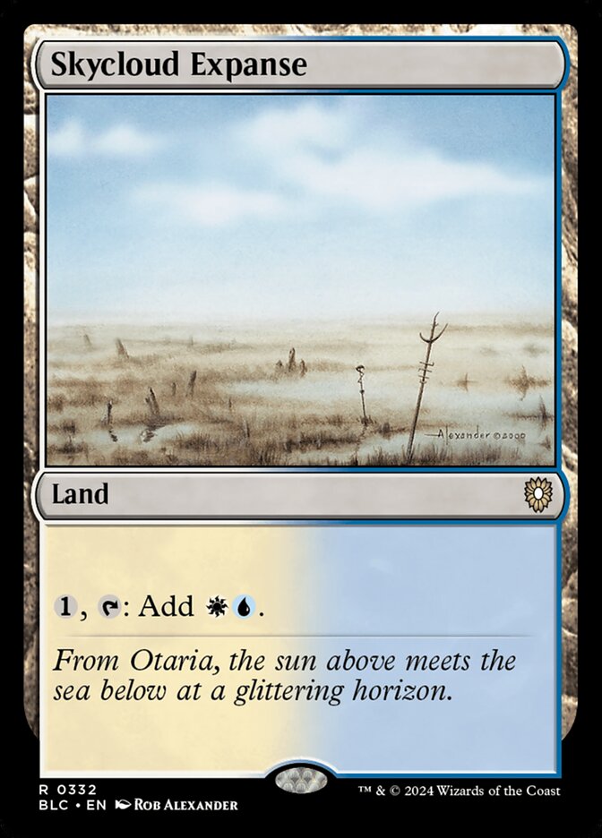 Vastidão de Skycloud / Skycloud Expanse - Magic: The Gathering - MoxLand