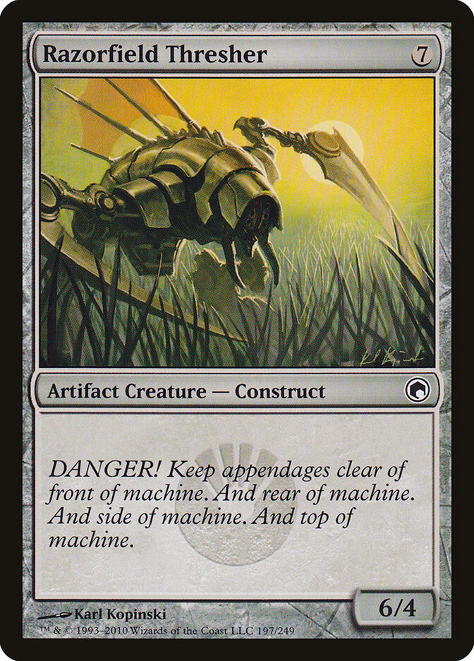 Debulhador de Campos Cortantes / Razorfield Thresher - Magic: The Gathering - MoxLand