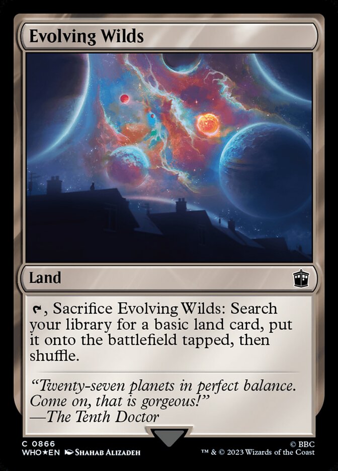 Terras em Desenvolvimento / Evolving Wilds - Magic: The Gathering - MoxLand