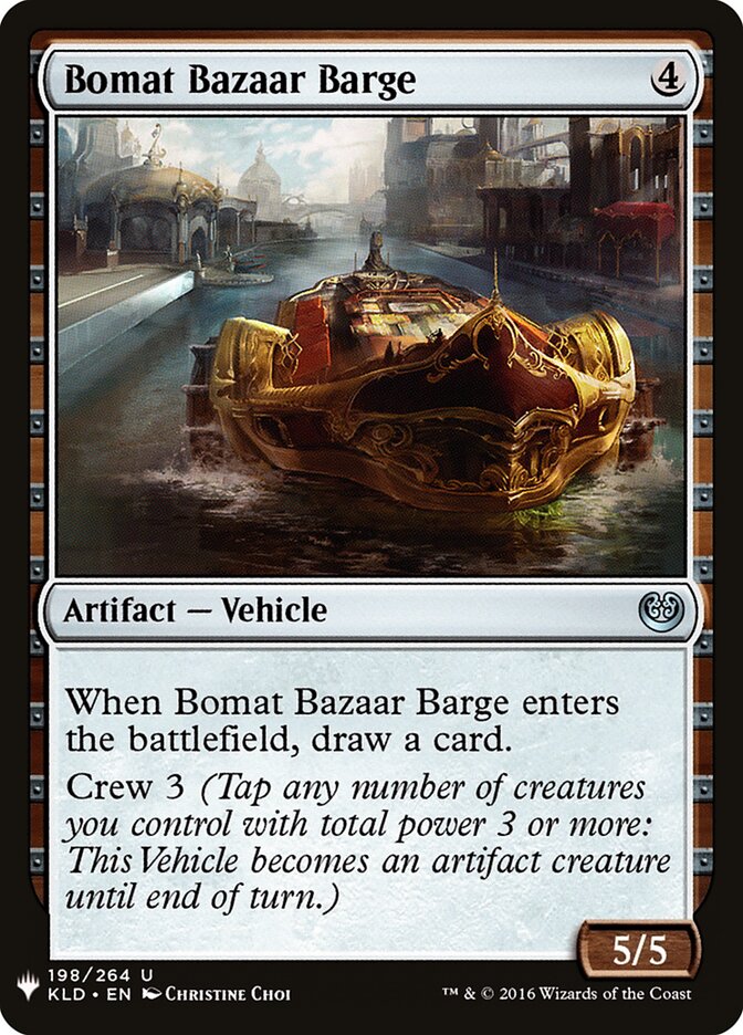 Barca do Bazar de Bomat / Bomat Bazaar Barge - Magic: The Gathering - MoxLand