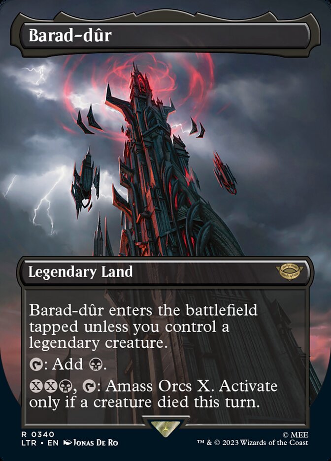 Barad-dûr - Magic: The Gathering - MoxLand