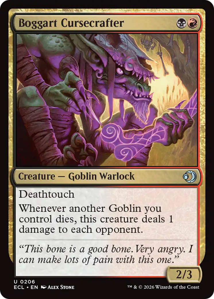 Papão Moldamágicas / Boggart Cursecrafter - Magic: The Gathering - MoxLand
