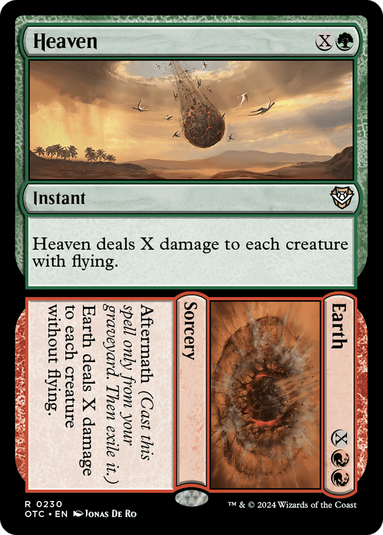 Céu / Terra / Heaven / Earth - Magic: The Gathering - MoxLand