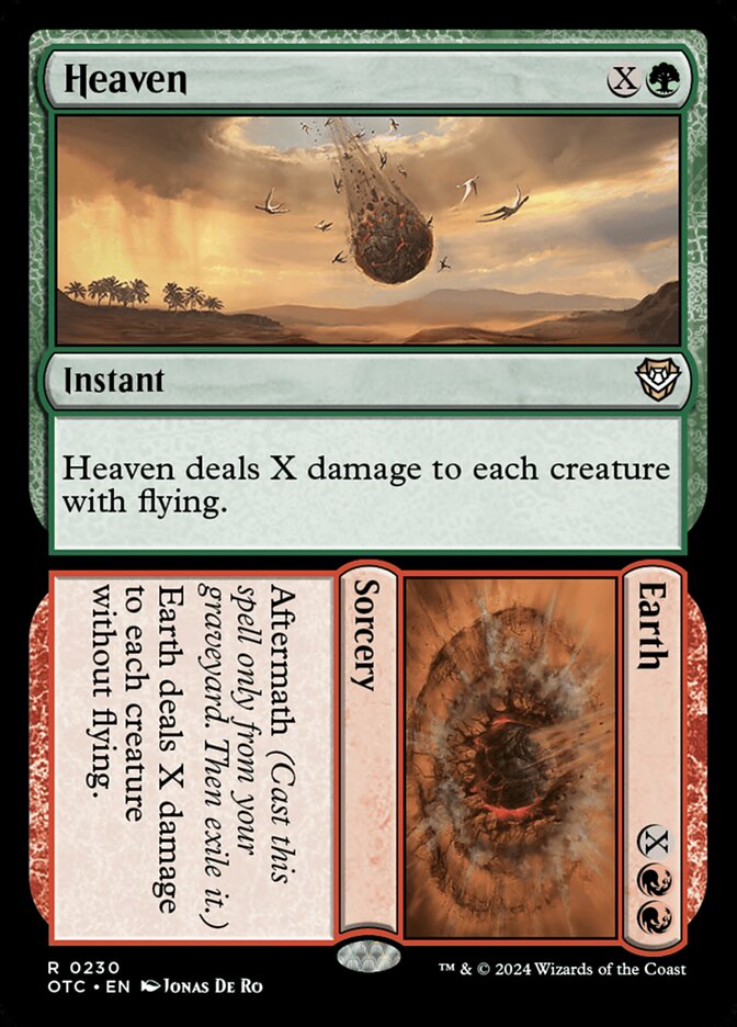 Céu / Terra / Heaven / Earth - Magic: The Gathering - MoxLand