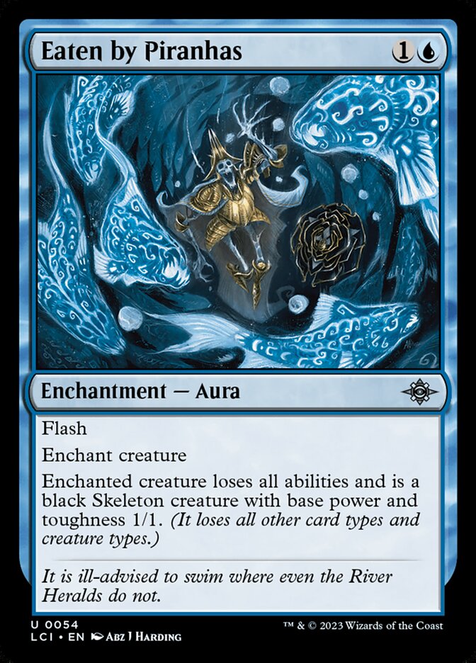 Devorado por Piranhas / Eaten by Piranhas - Magic: The Gathering - MoxLand