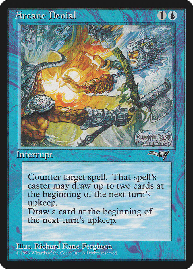 Contradição Arcana / Arcane Denial - Magic: The Gathering - MoxLand
