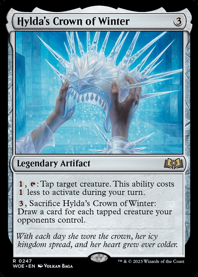 Coroa do Inverno de Hylda / Hylda's Crown of Winter - Magic: The Gathering - MoxLand