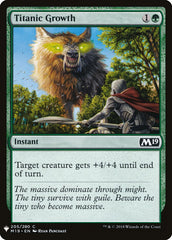 Crescimento Titânico / Titanic Growth - Magic: The Gathering - MoxLand