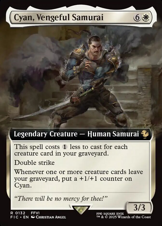 Cyan, Vengeful Samurai - Magic: The Gathering - MoxLand
