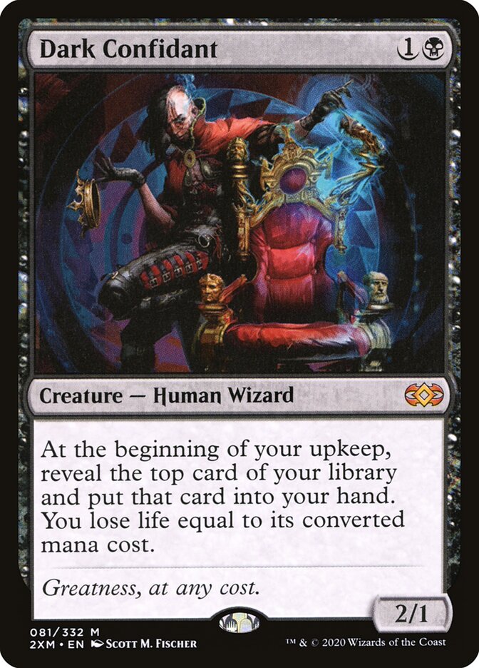 Confidente Sombrio / Dark Confidant - Magic: The Gathering - MoxLand