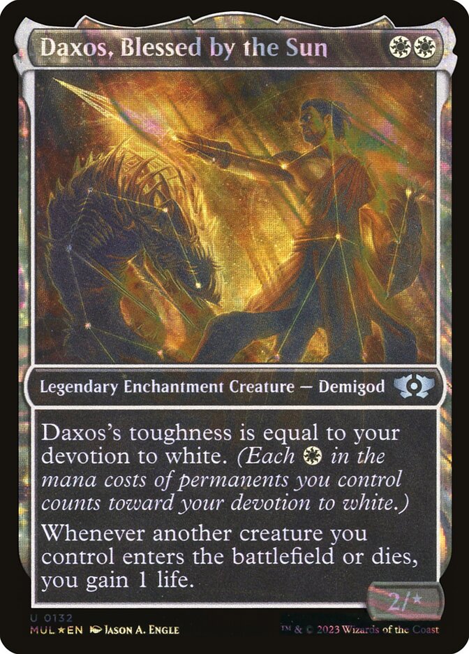 Daxos, Abençoado pelo Sol / Daxos, Blessed by the Sun - Magic: The Gathering - MoxLand
