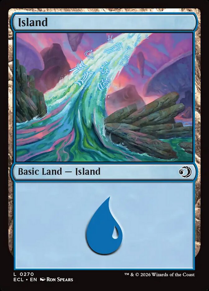 Ilha / Island - Magic: The Gathering - MoxLand