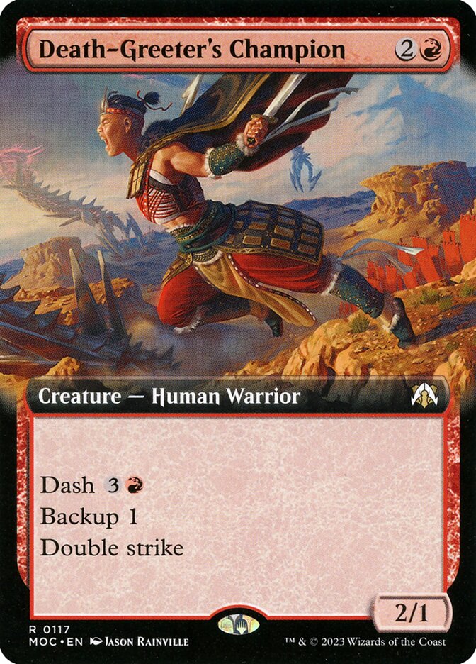 Campeão da Saudadora da Morte / Death-Greeter's Champion - Magic: The Gathering - MoxLand