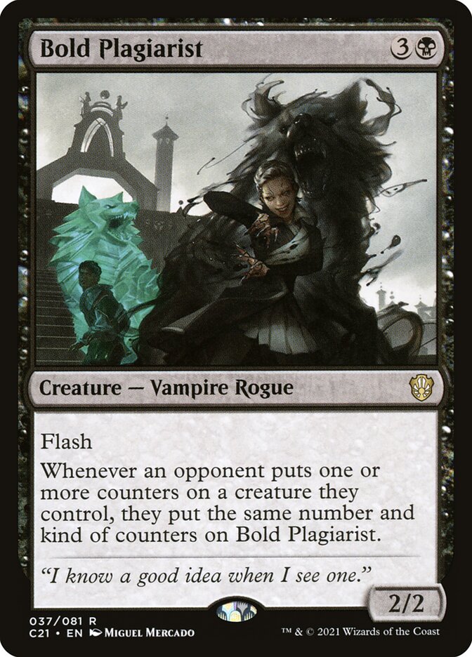 Plagiadora Ousada / Bold Plagiarist - Magic: The Gathering - MoxLand