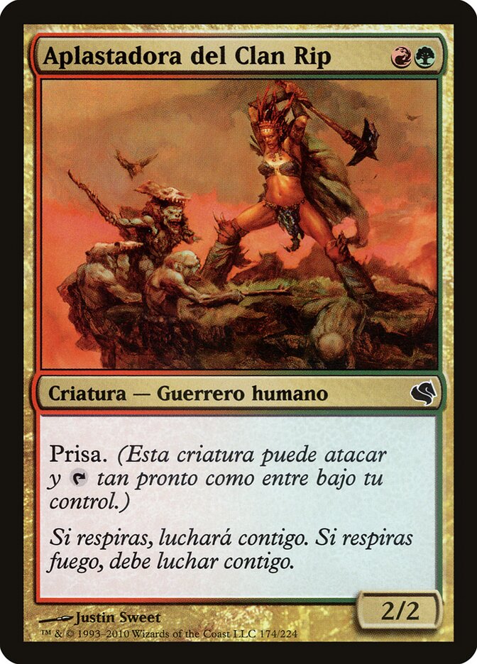 Estilhaçadora do Clã do Corte / Rip-Clan Crasher - Magic: The Gathering - MoxLand