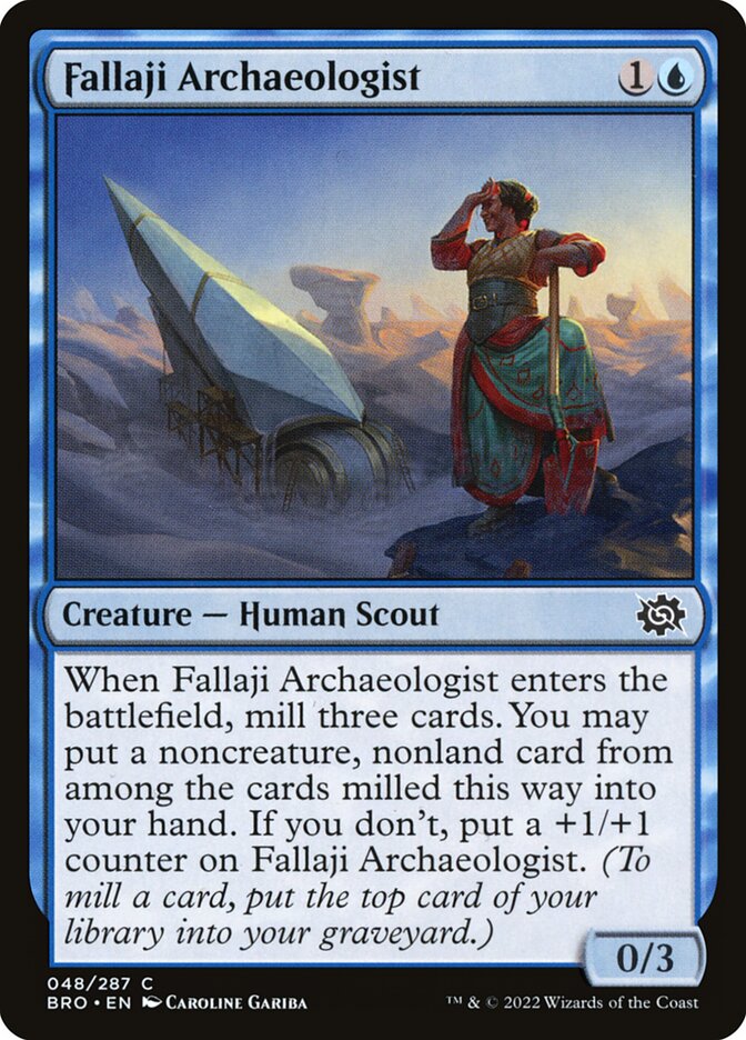 Arqueóloga Fallaji / Fallaji Archaeologist - Magic: The Gathering - MoxLand