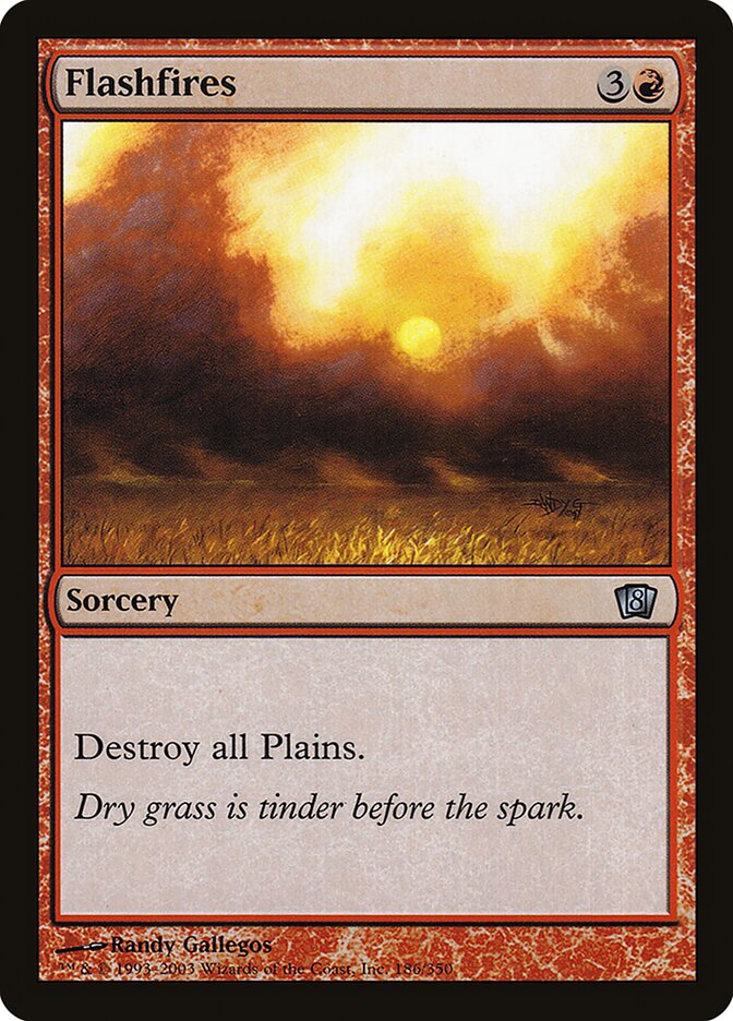 Tormenta Ígnea / Flashfires - Magic: The Gathering - MoxLand