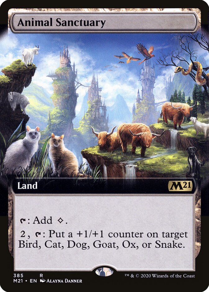 Santuário dos Animais / Animal Sanctuary - Magic: The Gathering - MoxLand